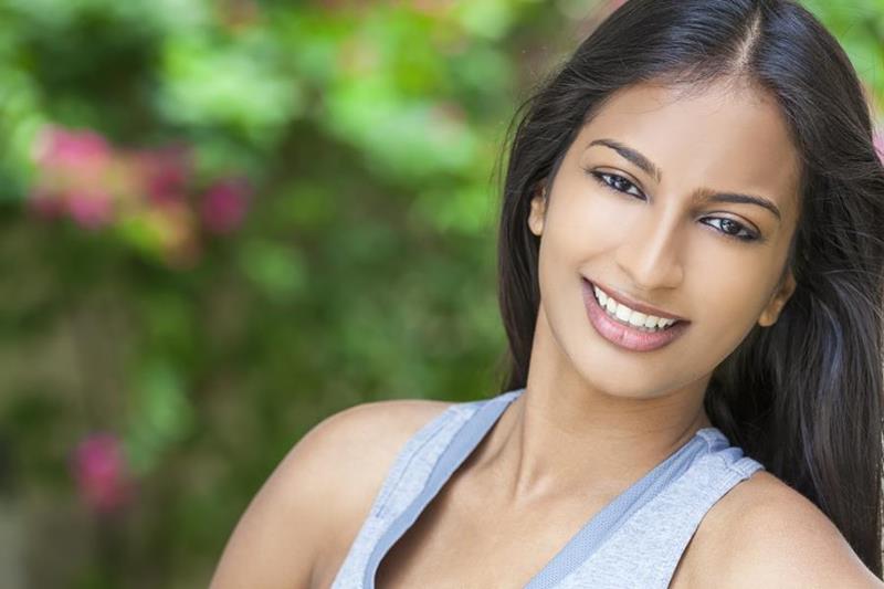 Dental patient receiving orthodontic care at Country Club Dentistry
